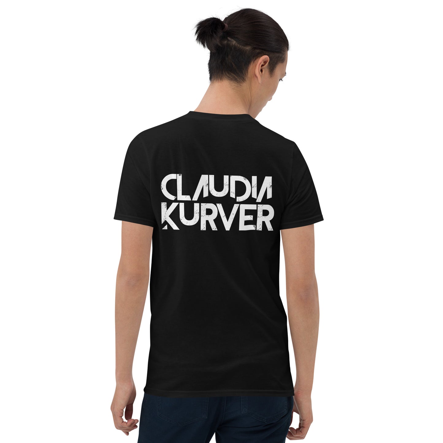 Unisex T-Shirt mit Brust- und Rückenaufdruck (Classic-Kollektion)