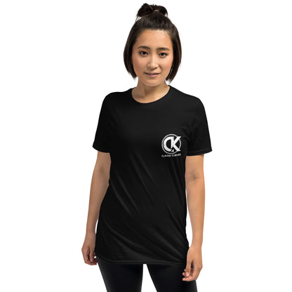 Unisex T-Shirt mit Brust- und Rückenaufdruck (Classic-Kollektion)