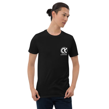 Unisex T-Shirt mit Brust- und Rückenaufdruck (Classic-Kollektion)